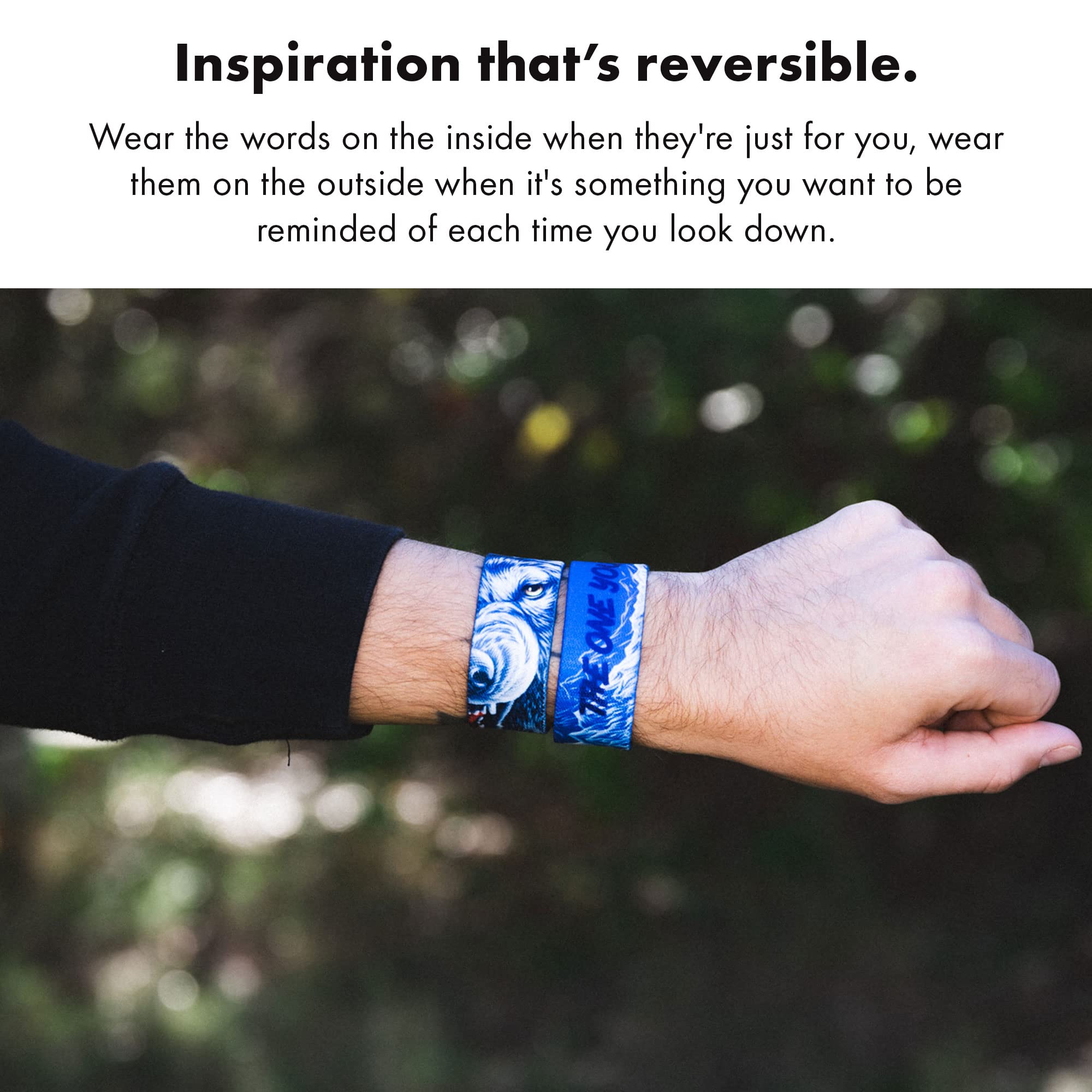 ZOX Stretchy Elastic Bracelets with Motivational Affirmations & Artistic Designs - Adjustable Wristbands for Men & Women - Perfect Gift for All Ages - Ideal for Daily Wear, Yoga, Workouts & Self-Expression