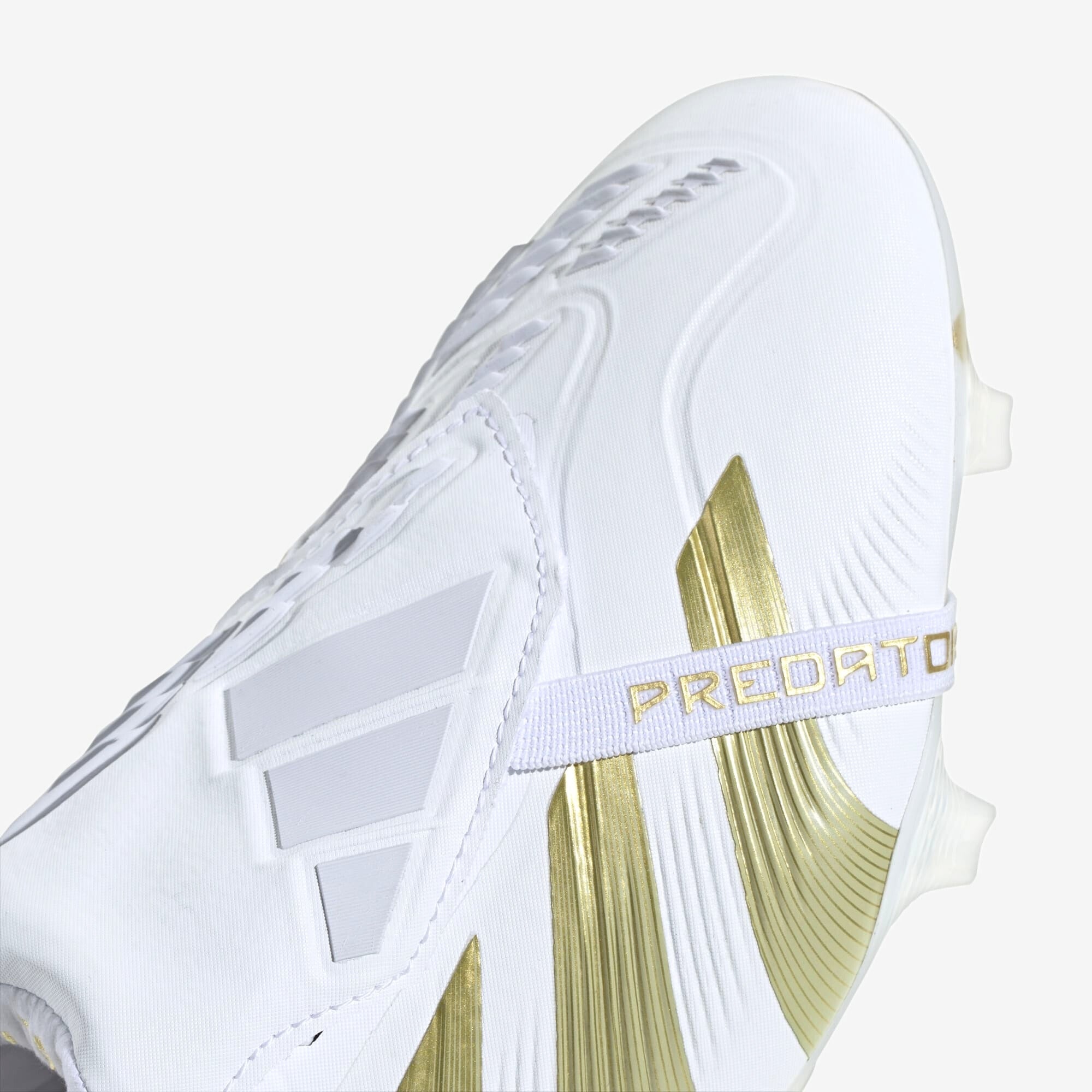 Adidas Predator Elite Fold Over Tongue Soccer Cleats - Lightweight Football Shoes for Men with Enhanced Grip | Perfect for Turf, Grass & Indoor Matches