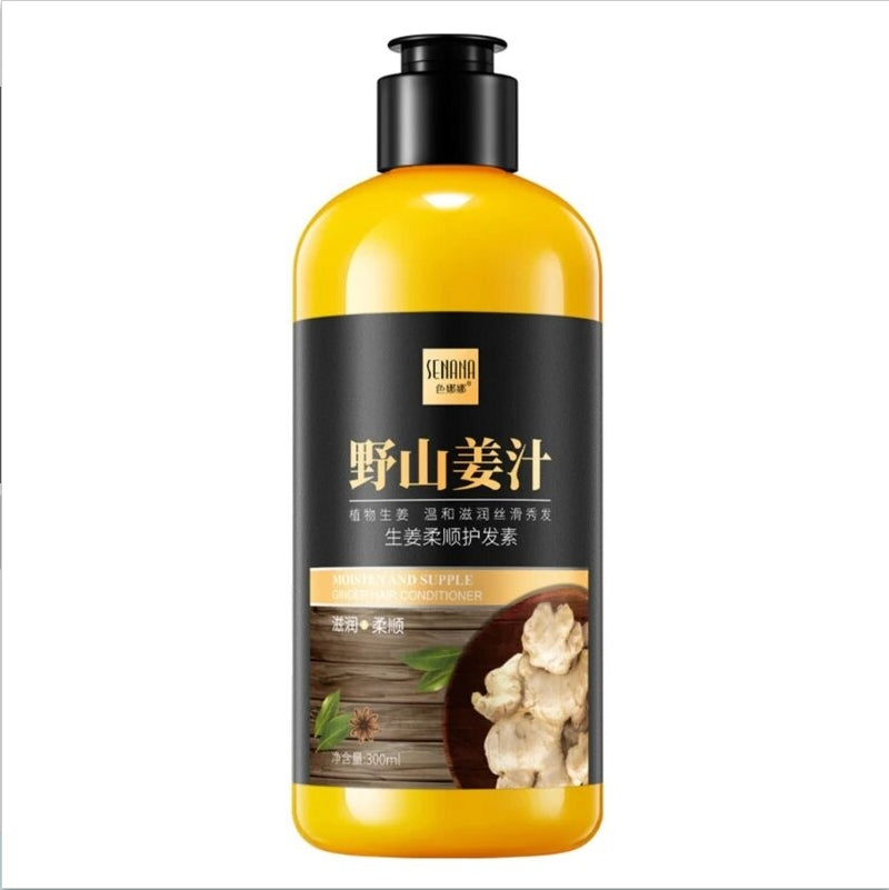 Ginger Soft Hair Conditioner - Hydrating & Repairing for Dry, Damaged Hair - Sulfate-Free & Gentle Formula - Perfect for Daily Use & Post-Color Treatment Care