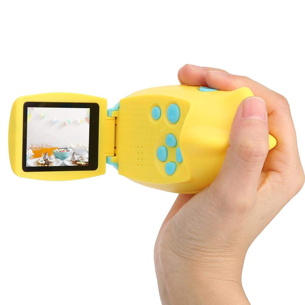 Underwater-Shaped Kids Toy Camera for Photos & Videos - 2 Inch HD 720P Screen, Drop-Proof Cartoon Video Camera with Strap, 4 Frames & 9 Effects - Perfect for Birthday Gifts, Travel Adventures & Underwater Exploration