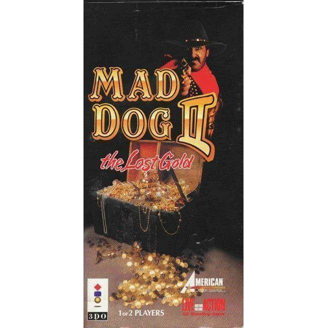 3DO Mad Dog McCree Video Game with Printed Cover Art - Classic Western Shooter for Retro Gaming Enthusiasts