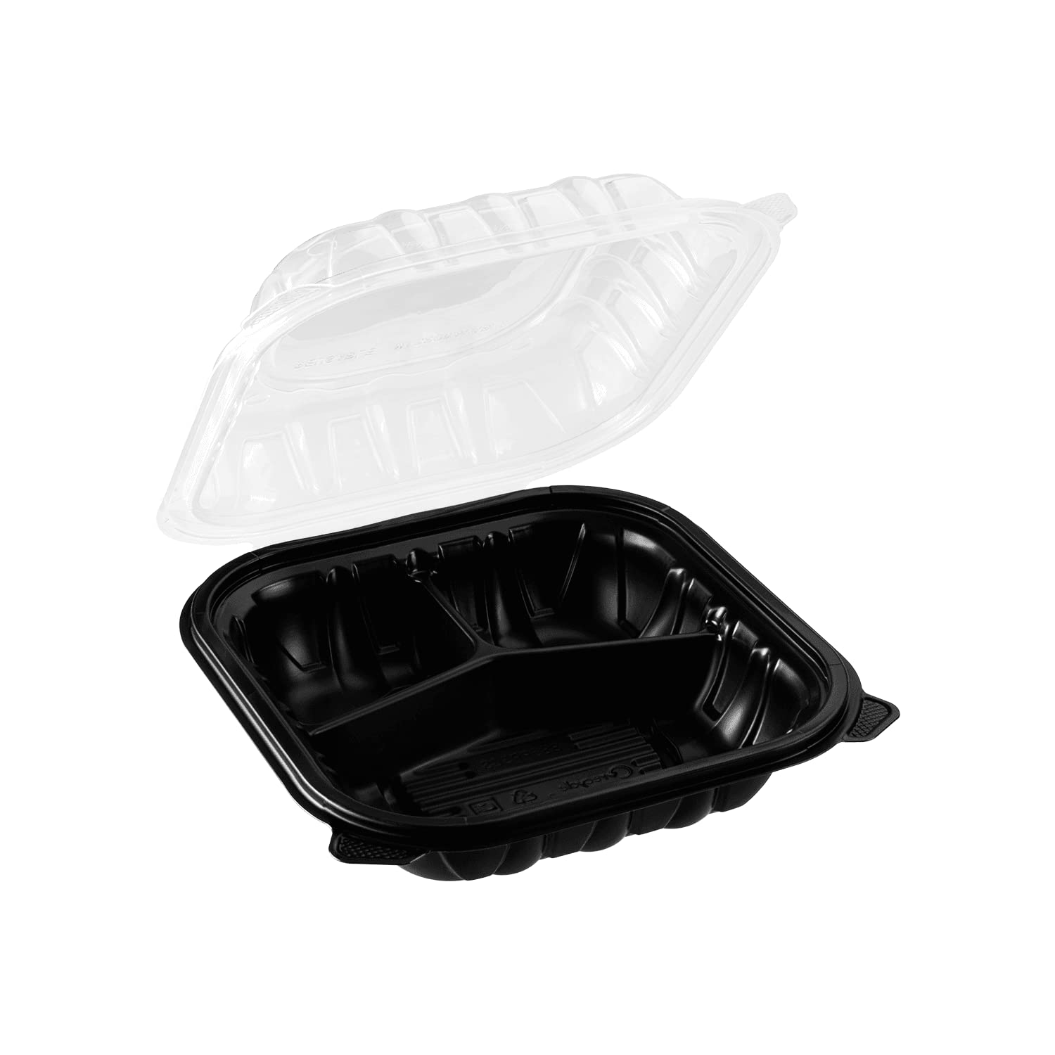 Premium PP Hinged Food Storage Containers - 8
