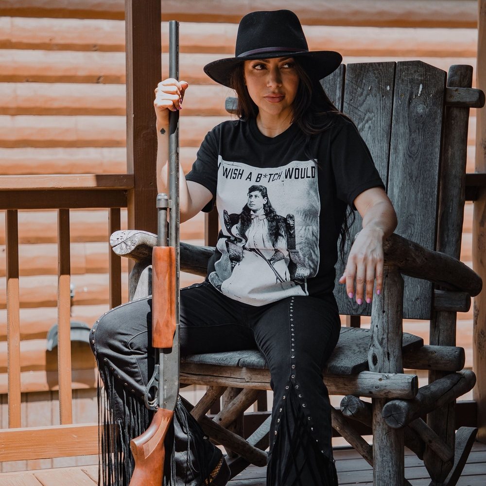 Women's 'I Wish A B*tch Would' Boyfriend Fit T-Shirt - Black | Casual Streetwear, Funny Slogan Tee for Everyday Wear & Outings