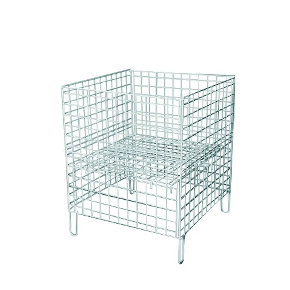 Dump Baskets D1600 - Heavy Duty Plastic Stackable Bins for Storage & Organization | Ideal for Warehouse, Retail, and Home Use