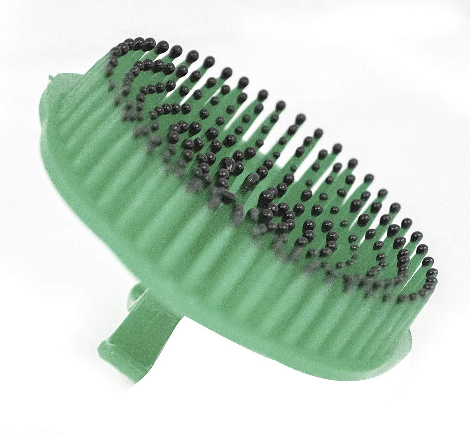 Ekan Soft Silicone Scalp Massage Brush with Wooden Handle - Gentle Hair Shampoo Brush for Cleansing & Stimulating Scalp (20g, Pack of 1) - Perfect for Shower, Bath & Relaxing Head Massage at Home