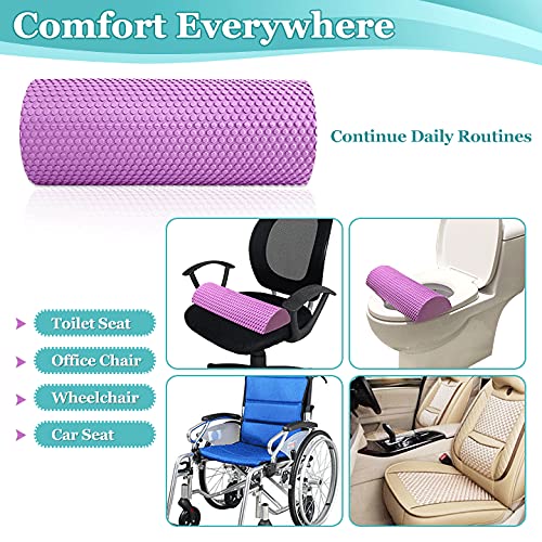 Post Surgery BBL Pillow - Comfortable Toilet Riser Seat Cushion for Brazilian Butt Lift Recovery | Soft Foam Booty Support Pillow for Sitting Comfort After Surgery | Ideal for Home, Hospital & Post-Op Care