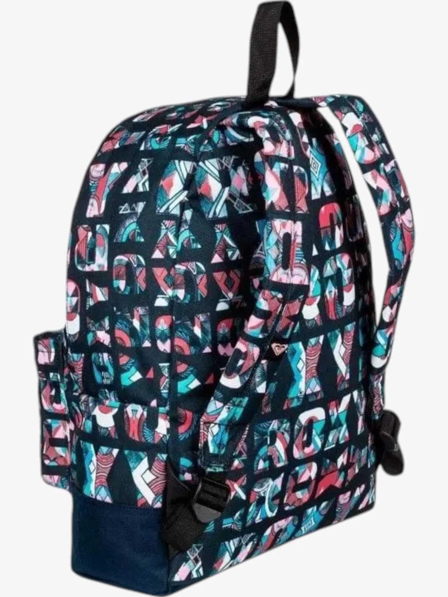 ROXY Sugar Baby Multicolor Backpack - Stylish & Durable Daypack for Women & Teens - Perfect for School, Travel, and Outdoor Adventures