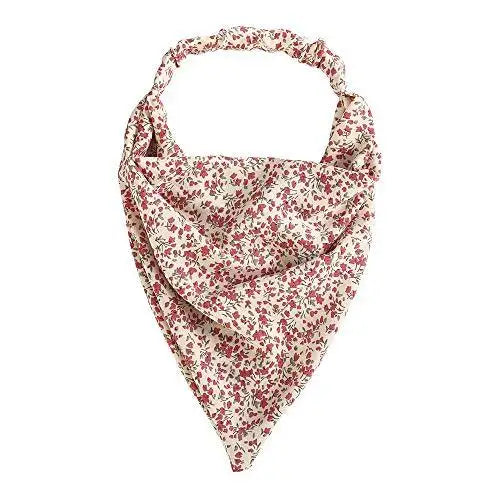 Floral Elastic Hair Kerchief Scarf Set of 3 - Stylish Headbands for Women, Girls | Perfect for Summer, Beach, Yoga, and Outdoor Activities