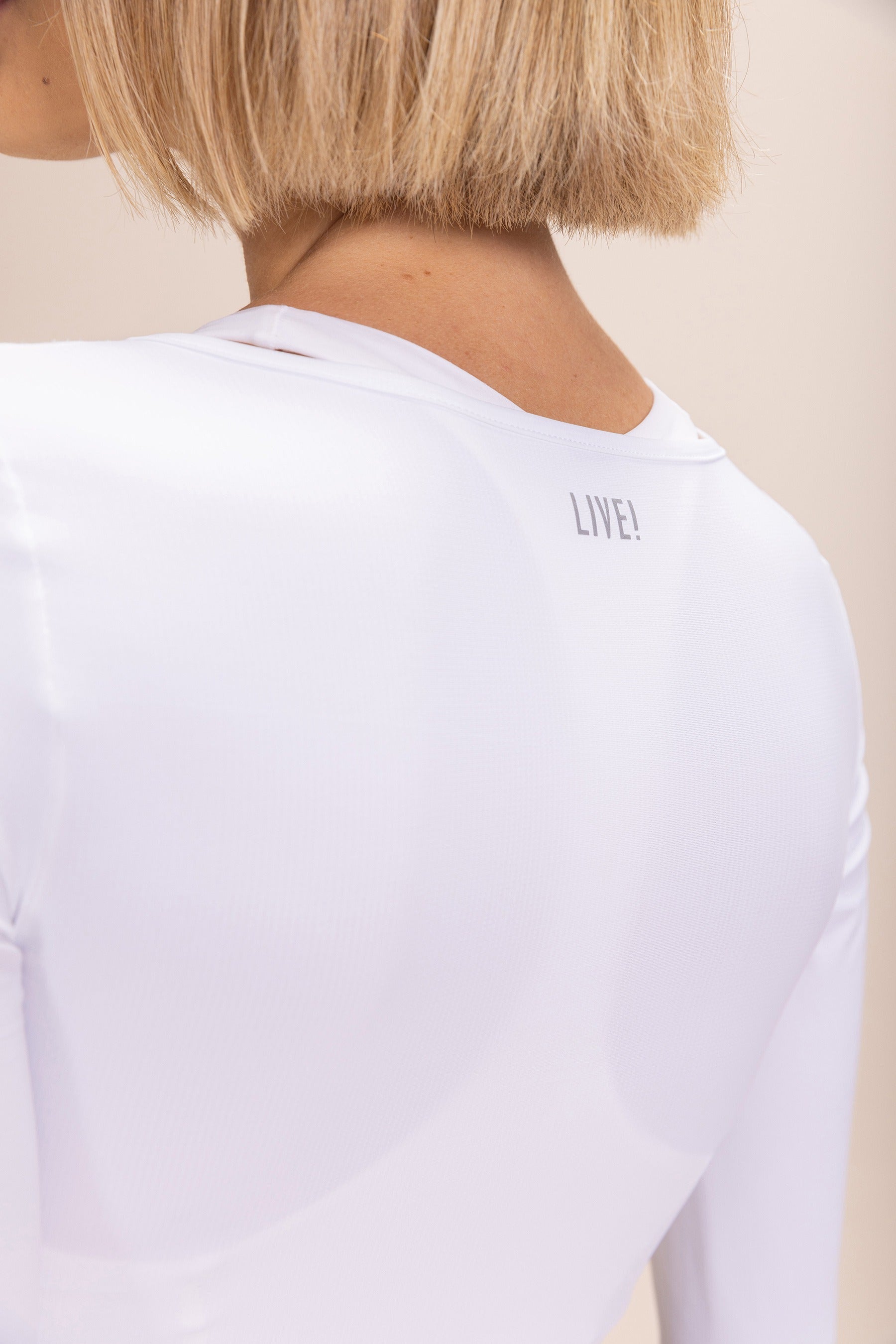 Harmony Crop Long Sleeve T-Shirt for Women - Soft Stretchy Casual Workout Yoga Top - Perfect for Gym, Running & Everyday Wear