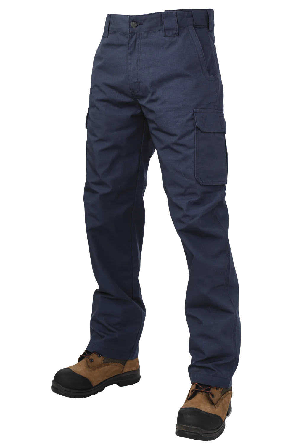 Tough Duck Relaxed Fit Ripstop Cargo Pants with Expandable Waist WP11 - Durable Work Pants for Construction, Outdoor Activities & Heavy Duty Jobs