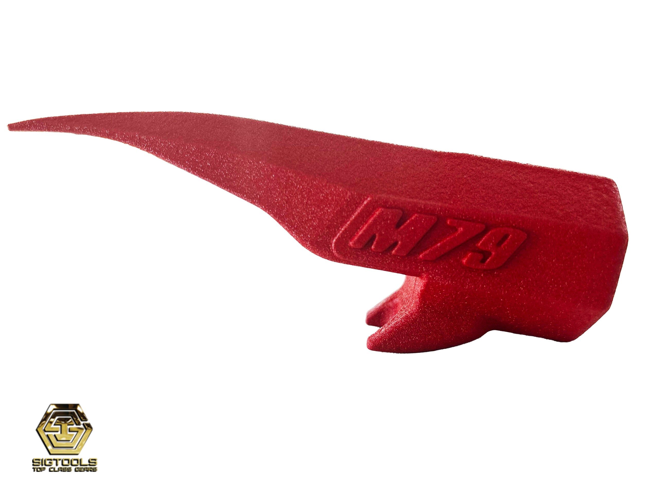 M79 Sledge Hammer Replacement Head - Red Powder Coated Steel - Heavy Duty Hammer Head for Construction, Demolition, and Blacksmithing