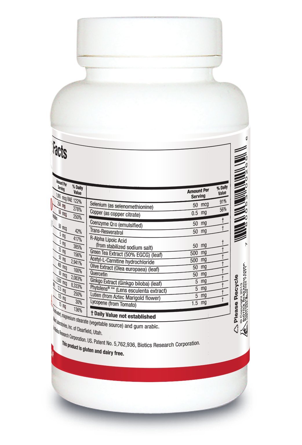 Biotics Research VasculoSirt® Cardiovascular Support Supplement - 150 Capsules with CoQ10, Resveratrol, ALA & Ginkgo for Healthy Blood Flow | Doctor-Formulated by Mark Houston, MD | Ideal for Heart Health & Circulation Support