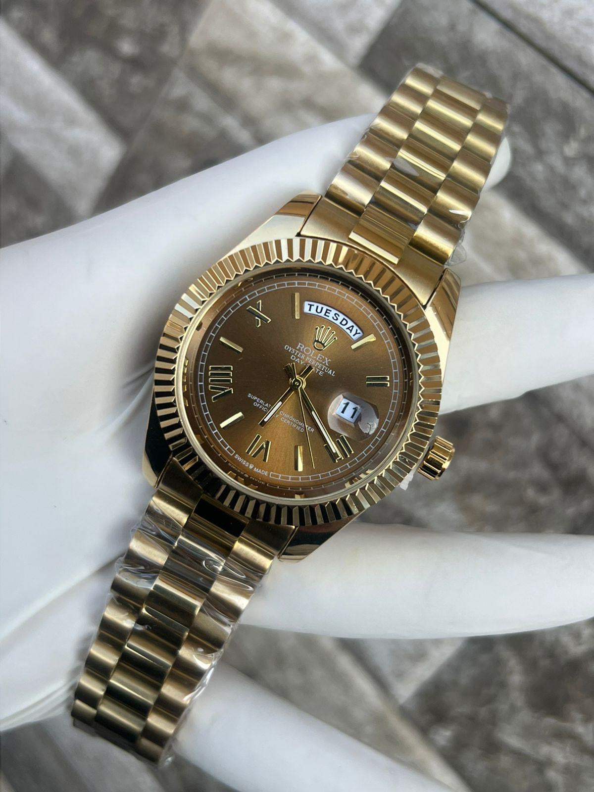 Luxury Rolex Watches with Roman Numerals - Elegant Timepieces for Men & Women | Perfect for Formal Events, Business Meetings & Special Occasions