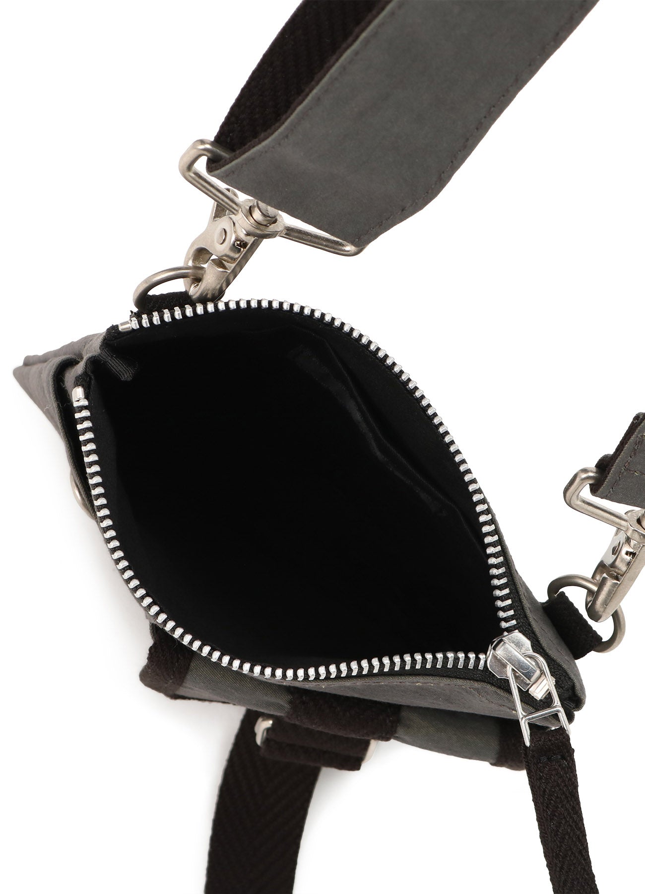 Military Mini Pochette in NY Gabardine - Stylish & Durable Crossbody Bag for Women - Perfect for Travel, Work, and Everyday Use
