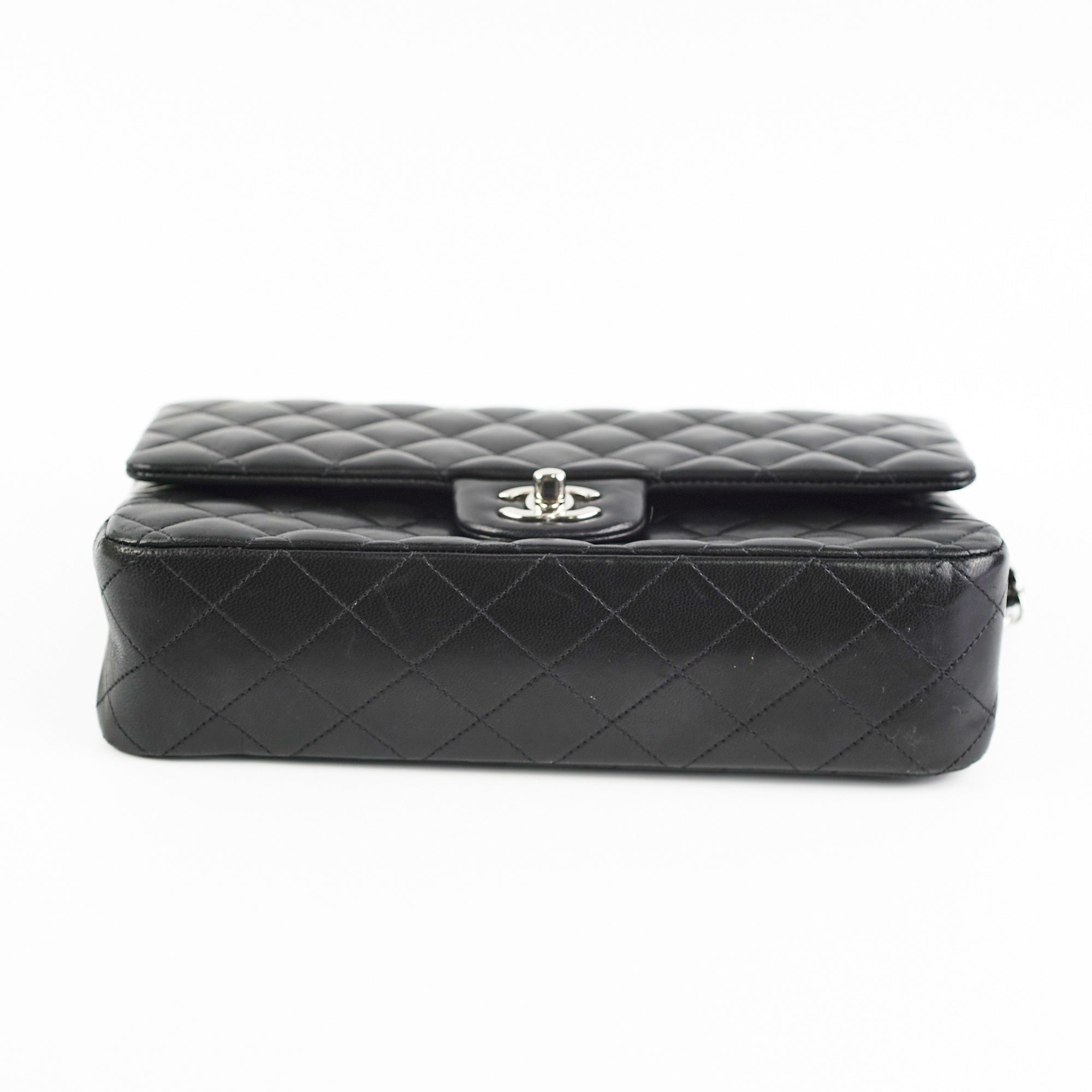 Chanel Medium/Large Classic Double Flap Bag in Black | Timeless Luxury Handbag for Women | Perfect for Work, Evening Events & Special Occasions