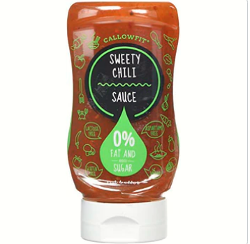 Callowfit Sweet Chili Sauce 300ml - Premium Thai Style Glaze for Stir Fry, Dipping & Grilling - Perfect for Asian Cuisine, BBQ & Appetizers