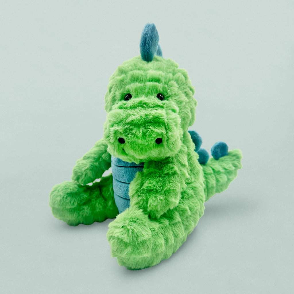 Steiff Spott Stegosaurus Dinosaur Plush Toy with Personalized Dinosaur Pajamas - Perfect Gift for Kids' Bedtime & Dinosaur-Themed Nursery Decor