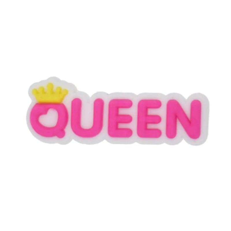 1Pcs PVC Pink Shoe Charms for Crocs - Cute DIY Accessories for Girls & Women - Perfect for Bracelets, Wristbands, Party Gifts & Jibbitz Decorations - Great for Birthday Parties, School Events & Fashion DIY Projects
