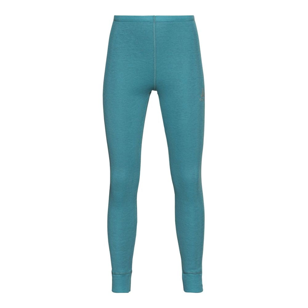 Odlo Active Warm Eco Kids Thermal Leggings - Sustainable Winter Base Layer for Girls & Boys | Perfect for Skiing, Snowboarding & Outdoor Winter Activities