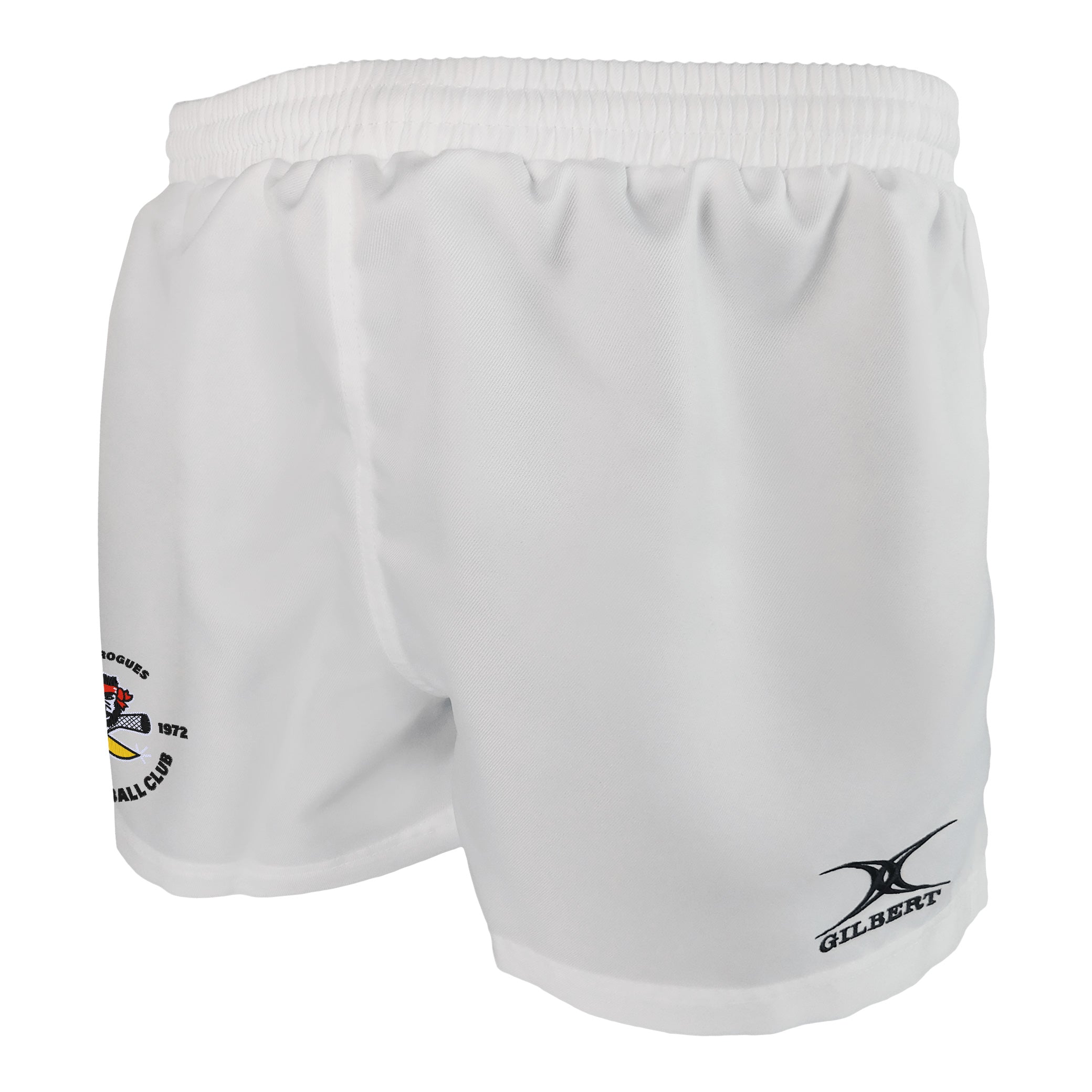 Flint Rogues RFC Gilbert Saracen Rugby Shorts - Men's Breathable Athletic Shorts for Rugby Training & Match | Perfect for Sports, Gym & Casual Wear
