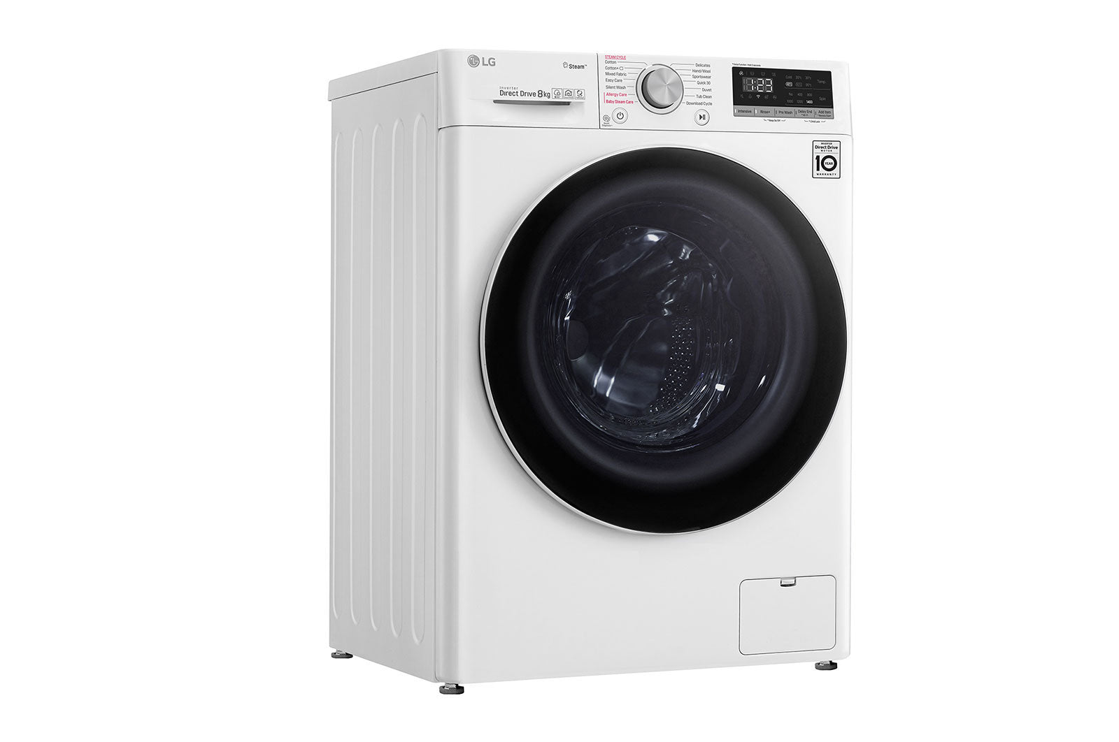 FV1408S4W 8KG AI Front Load Washing Machine - Smart Laundry Solution for Small Apartments & Energy-Efficient Homes