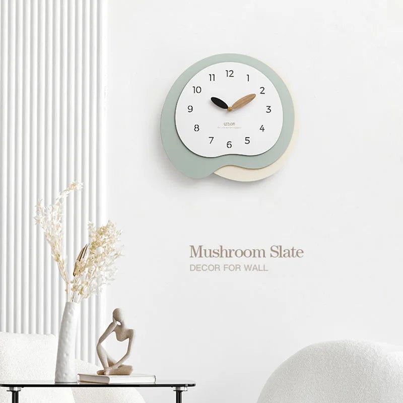 Simplicity Silent Pared Wall Clock - Modern Minimalist Home Decor for Living Room, Bedroom & Office | Battery Operated, No Ticking Noise