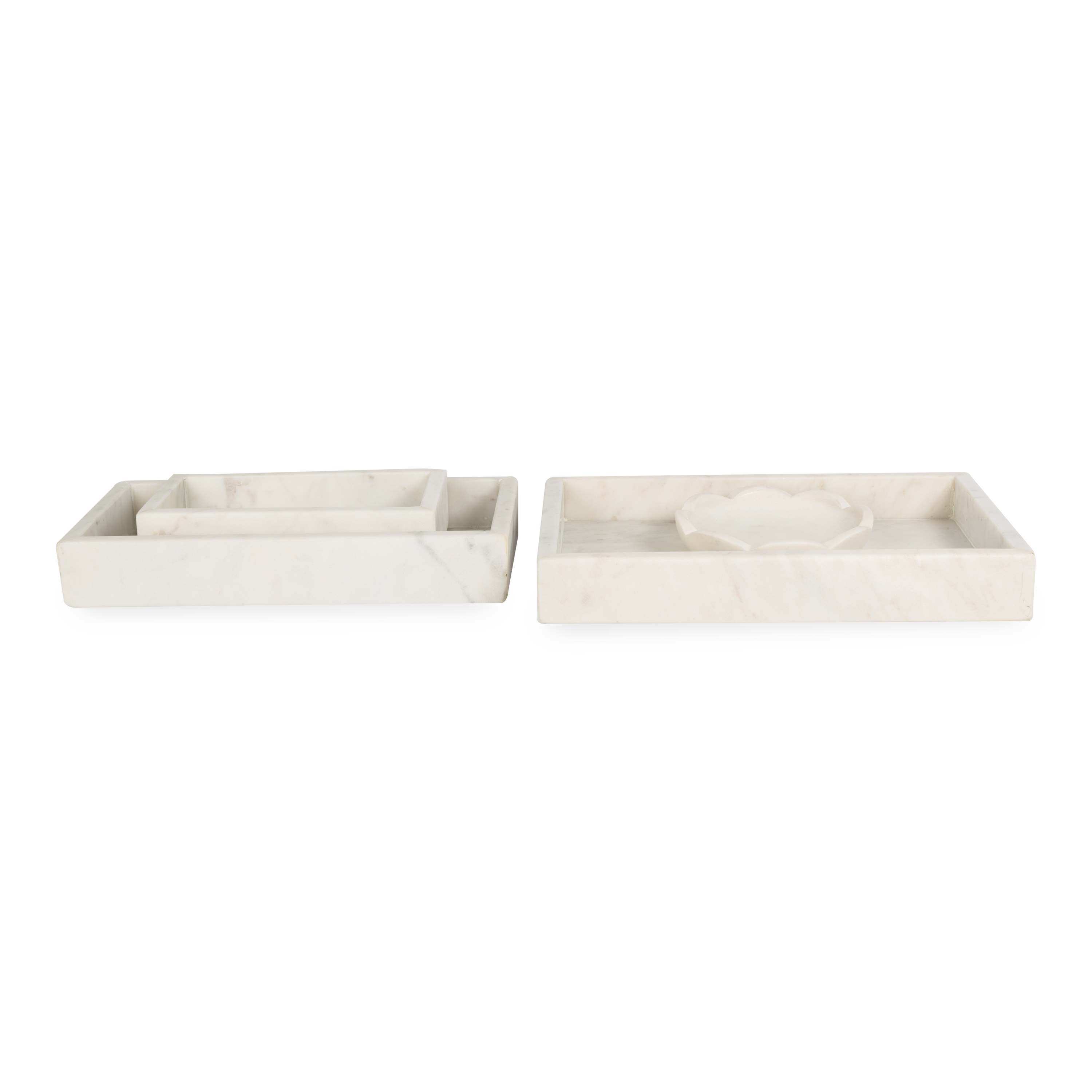 Luxury Marble White Collection - Elegant Home Decor & Gifts for Housewarming, Wedding & Anniversary | Perfect for Living Room, Kitchen & Bathroom Decor