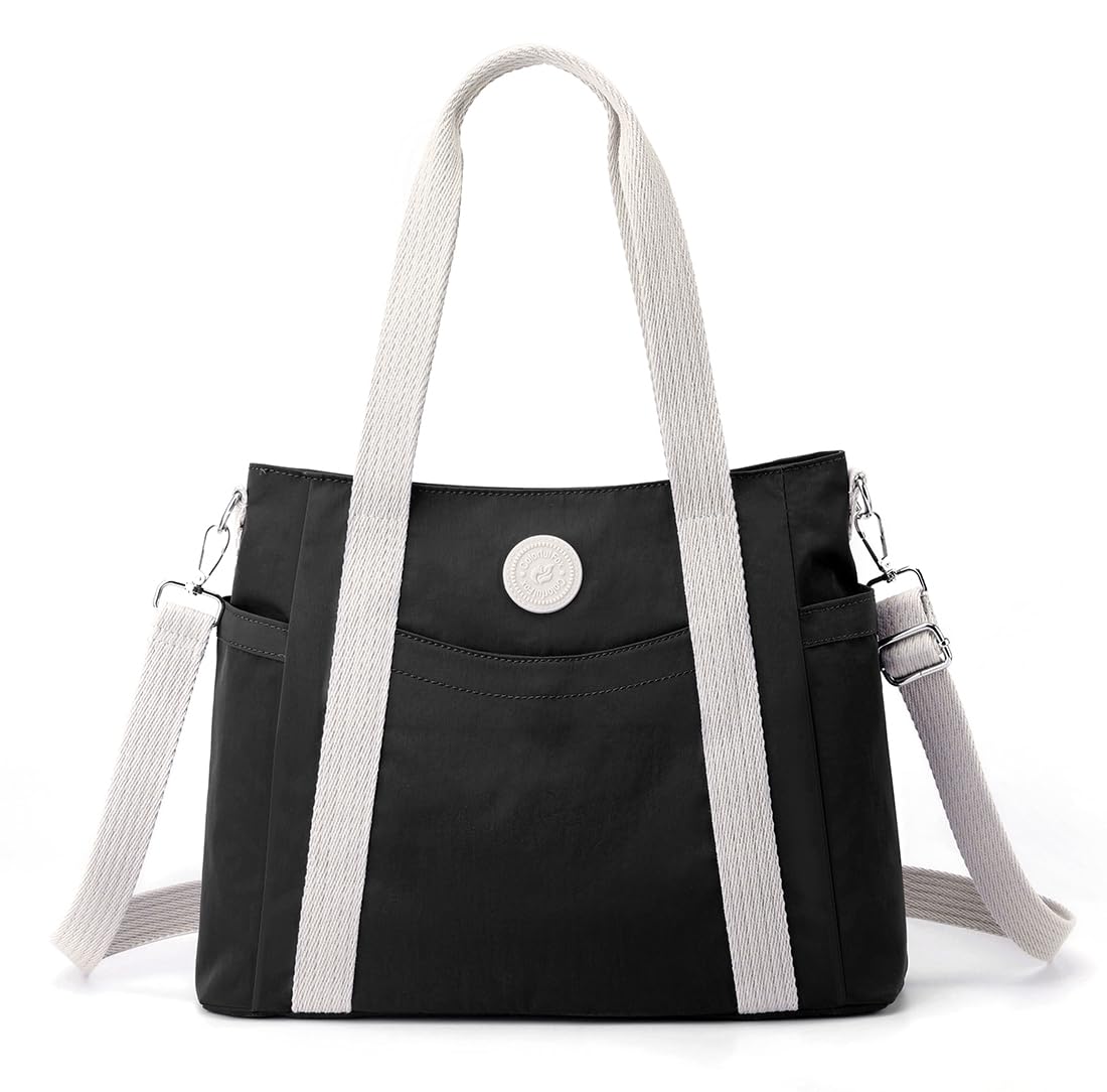Stylish Women's Tote Bag - Large Work Shoulder Bag with Crossbody Strap for Office, Commute & Travel | Durable Everyday Handbag for Professionals & Students