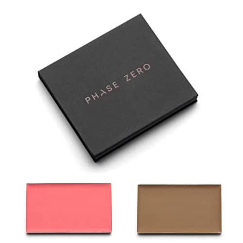 Phase Zero Cream Duo Bundle - Magnetic Makeup Palette + Full Size Hanami Cream Blush & Tuscan Sun Bronzer | Travel-Friendly Cream Blush & Bronzer Set for On-The-Go Makeup Touch Ups