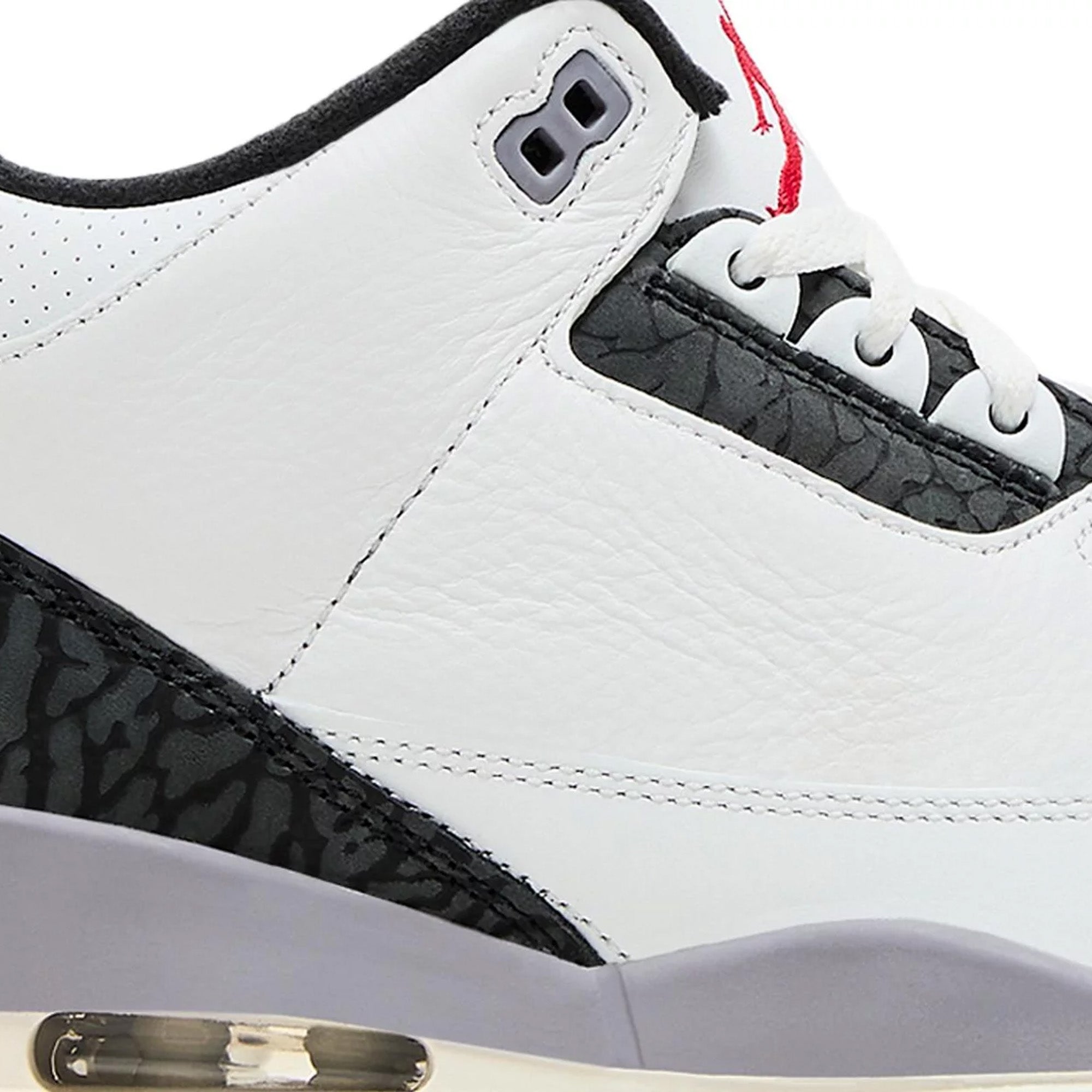 Air Jordan 3 Retro 'Cement Grey' Sneakers (2024) - Men's Basketball Shoes for Court Performance & Streetwear Fashion