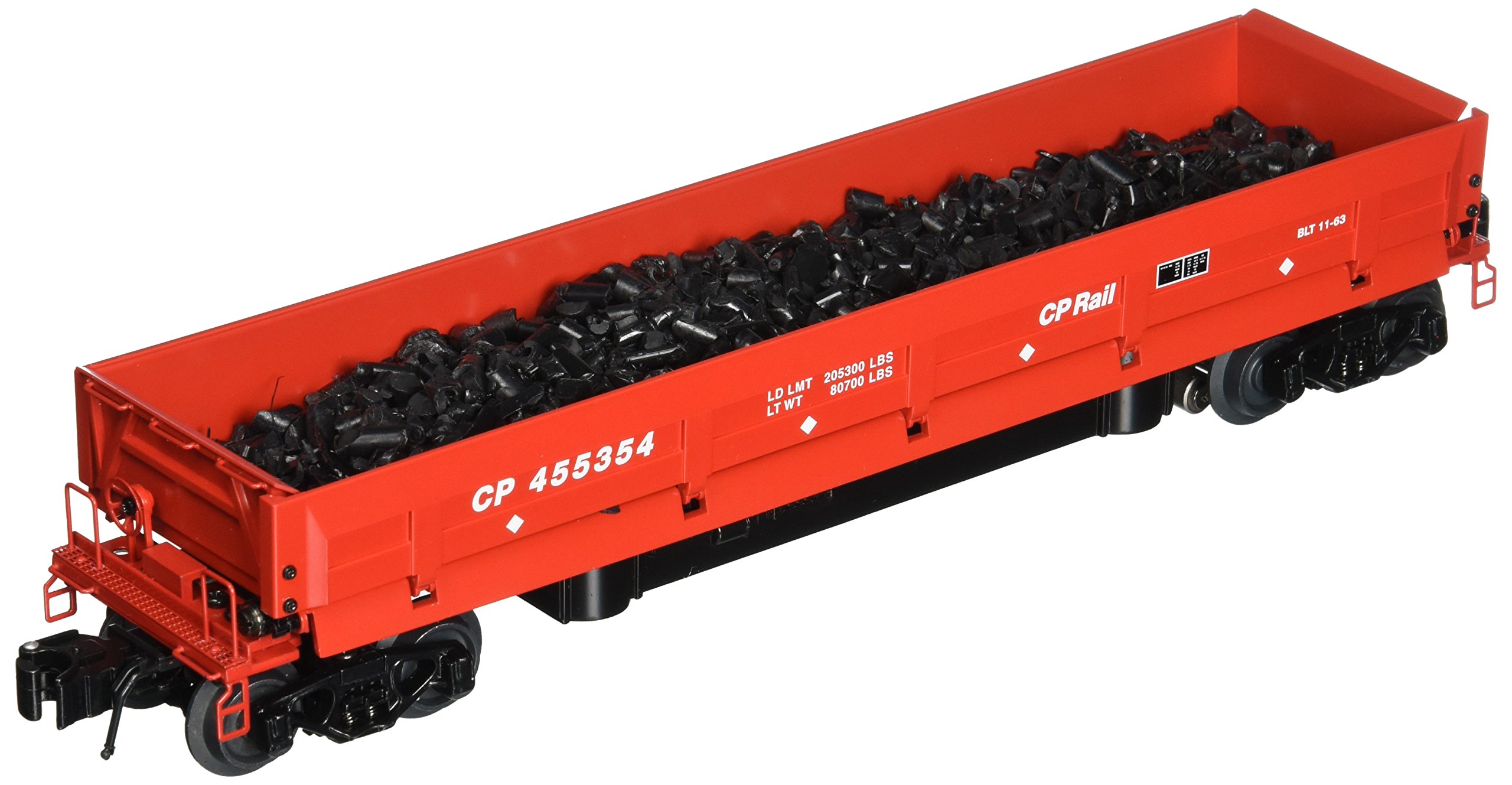 CP Rail O Scale Operating Coal Dump Car - Realistic Model Train Accessory for Railroad Layouts & Collectors | Perfect for HO Scale Train Sets, Dioramas & Display Cases