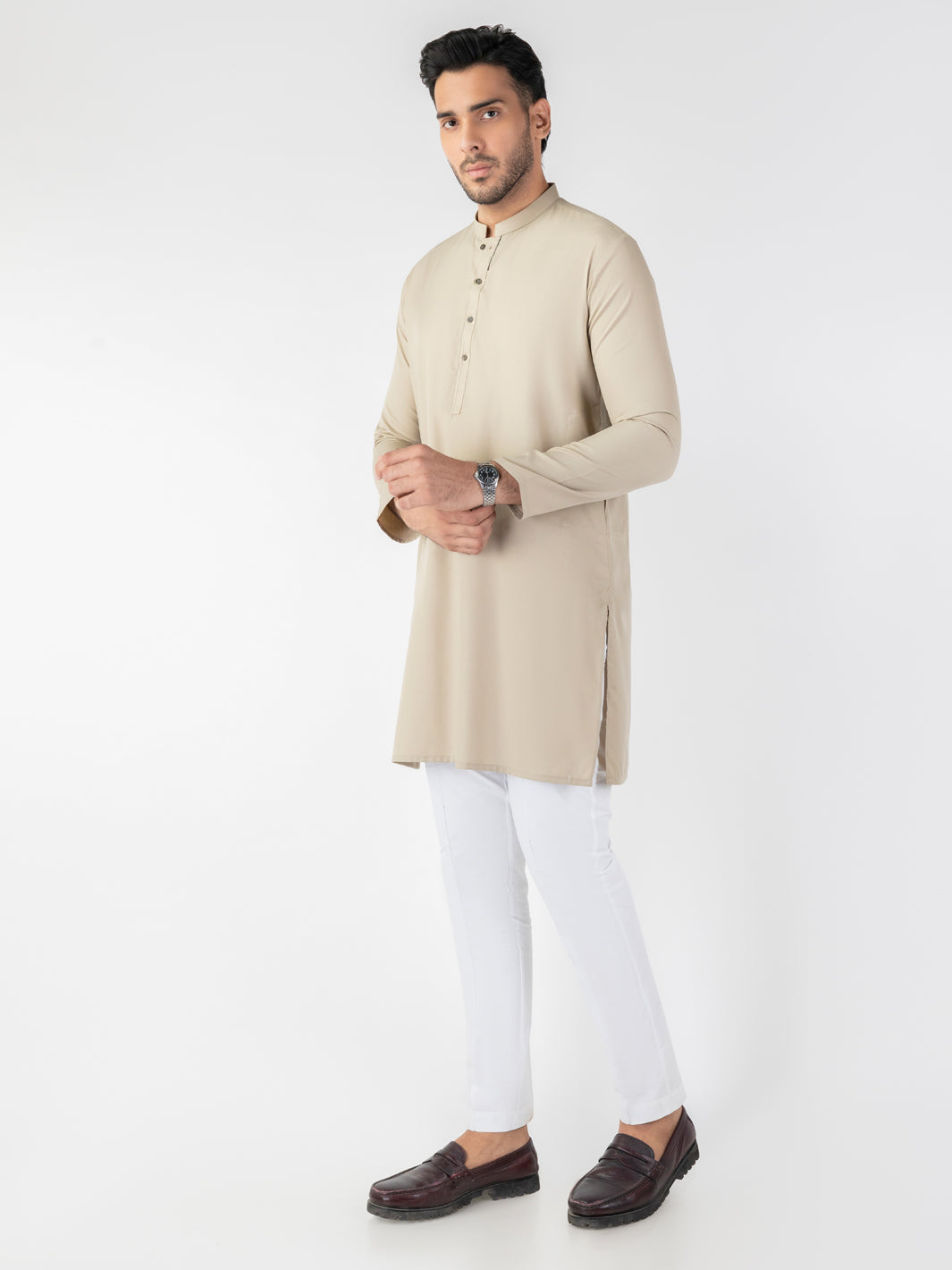 Stylish Blended Sage Green Kurta for Women - Comfortable Cotton Ethnic Wear - Perfect for Festivals, Parties & Casual Outings