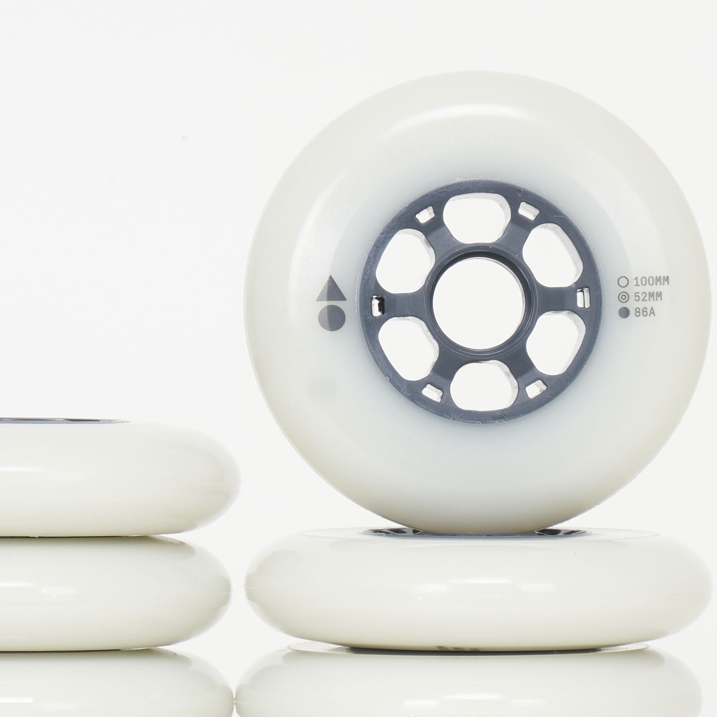 Wizard NR100 Wheels - 8-Piece Set for Skateboards, Scooters, and Roller Skates | High-Performance Replacement Wheels for Smooth Riding