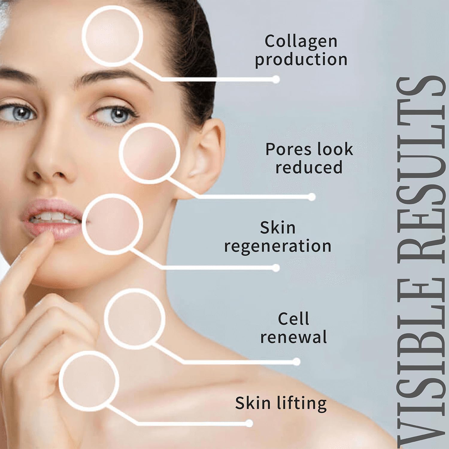 PDO Threads Lift for Face - 40Pcs 27G 50mm Collagen Boosting Wrinkle Smoothing & Skin Tightening Treatment | At-Home Facial Rejuvenation & Anti-Aging Solution