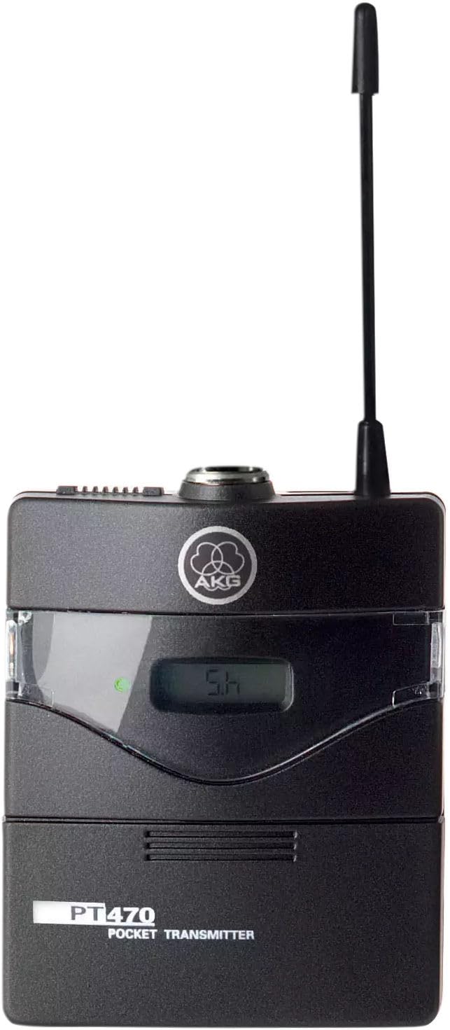 AKG Pro Audio Wireless Microphone System with Transmitters - Professional Studio & Live Performance Mic (3302H00180) | Perfect for Podcasting, Streaming, Stage Shows & Recording