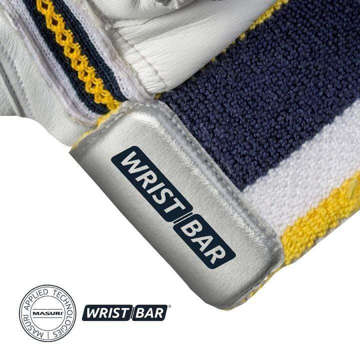 Masuri T Line Cricket Batting Gloves - Premium Leather Protection for Batsmen | Perfect for Practice & Match Play