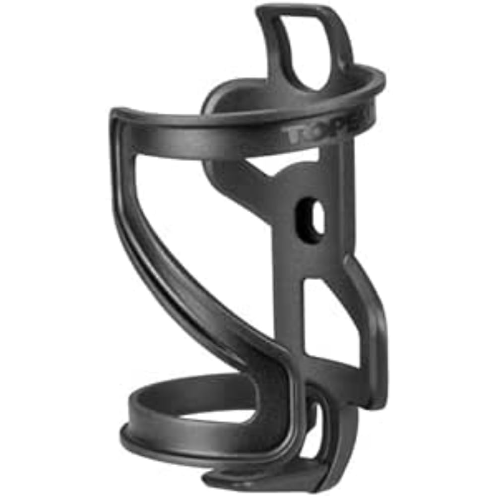 Topeak Ninja Master+ Left-Handed Bike Water Bottle Cage SK+ Model - Lightweight & Durable Cycling Water Bottle Holder for Mountain & Road Bikes | Perfect for Long Distance Cycling, Daily Commuting & Outdoor Adventures | Ideal for Hydration During Rides, Fitness Training & Bikepacking Trips