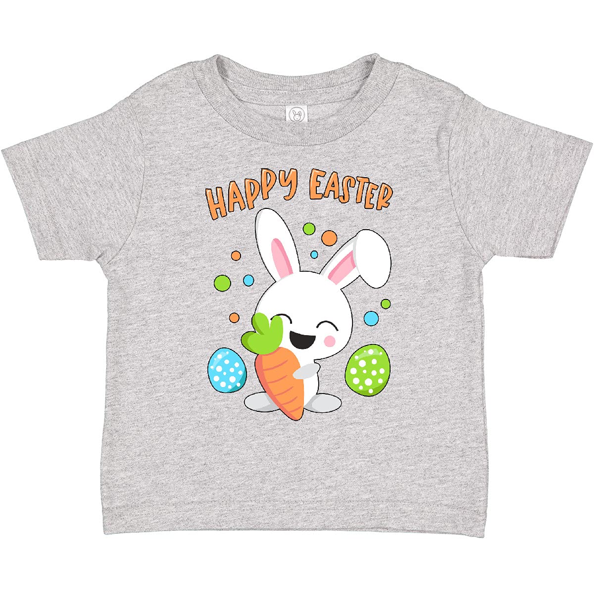 Happy Easter Bunny Toddler T-Shirt for Kids Party & Spring
