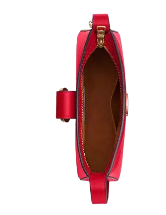 Coach Eliza Shoulder Bag - Genuine Leather Crossbody Purse with Zipper Closure for Women | Perfect for Work, Travel & Everyday Use