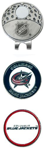 Team Golf NHL Golf Cap Clip with 2 Removable Double-Sided Enamel Magnetic Ball Markers - Easy Hat Attachment for Golfers & Sports Fans - Perfect for Golf Games, Tournaments & Fan Events