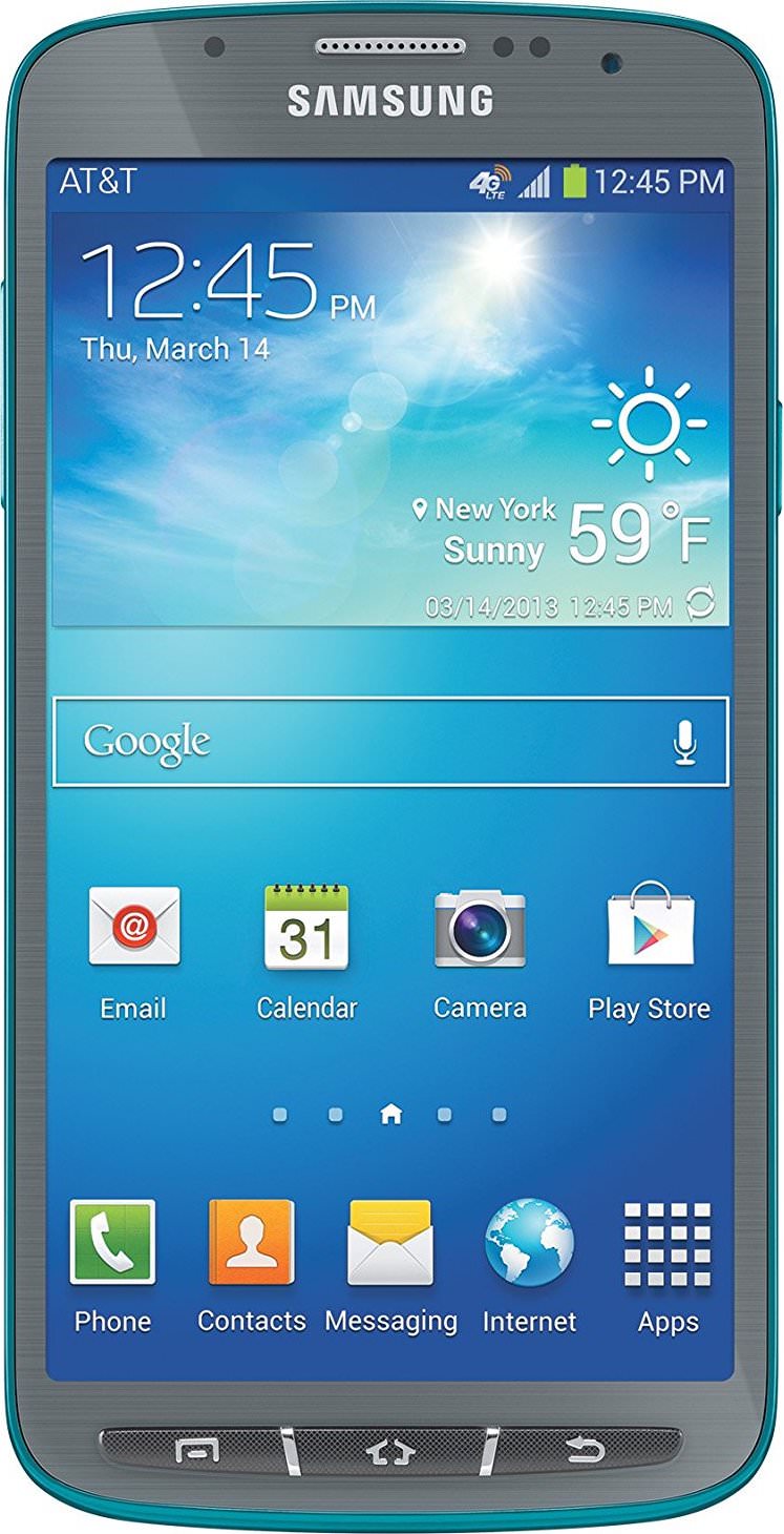 Samsung Galaxy S4 Active 16GB - Waterproof Smartphone (GSM Unlocked) in Diver Blue - Perfect for Outdoor Adventures & Water Sports