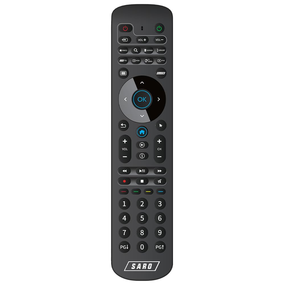BuzzTV SARO GT-5000 4K Ultra HD Android TV Box - Latest Android 11 OS, Dual-Band WiFi, 2GB RAM DDR, 16GB Storage with Expandable Slot (White) - Perfect for Streaming Netflix, Hulu, Prime Video in Ultra HD Quality