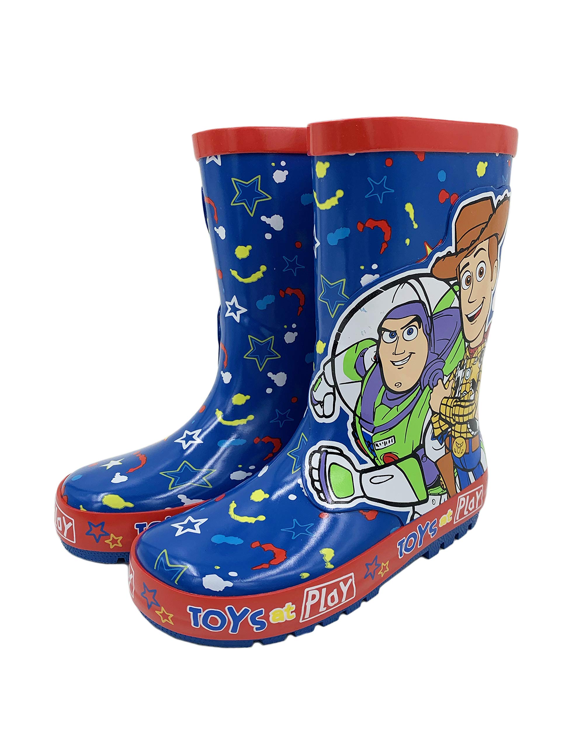 Disney Toy Story Kids' Rain Boots - Waterproof & Durable for Outdoor Play, Puddles, and Garden Adventures