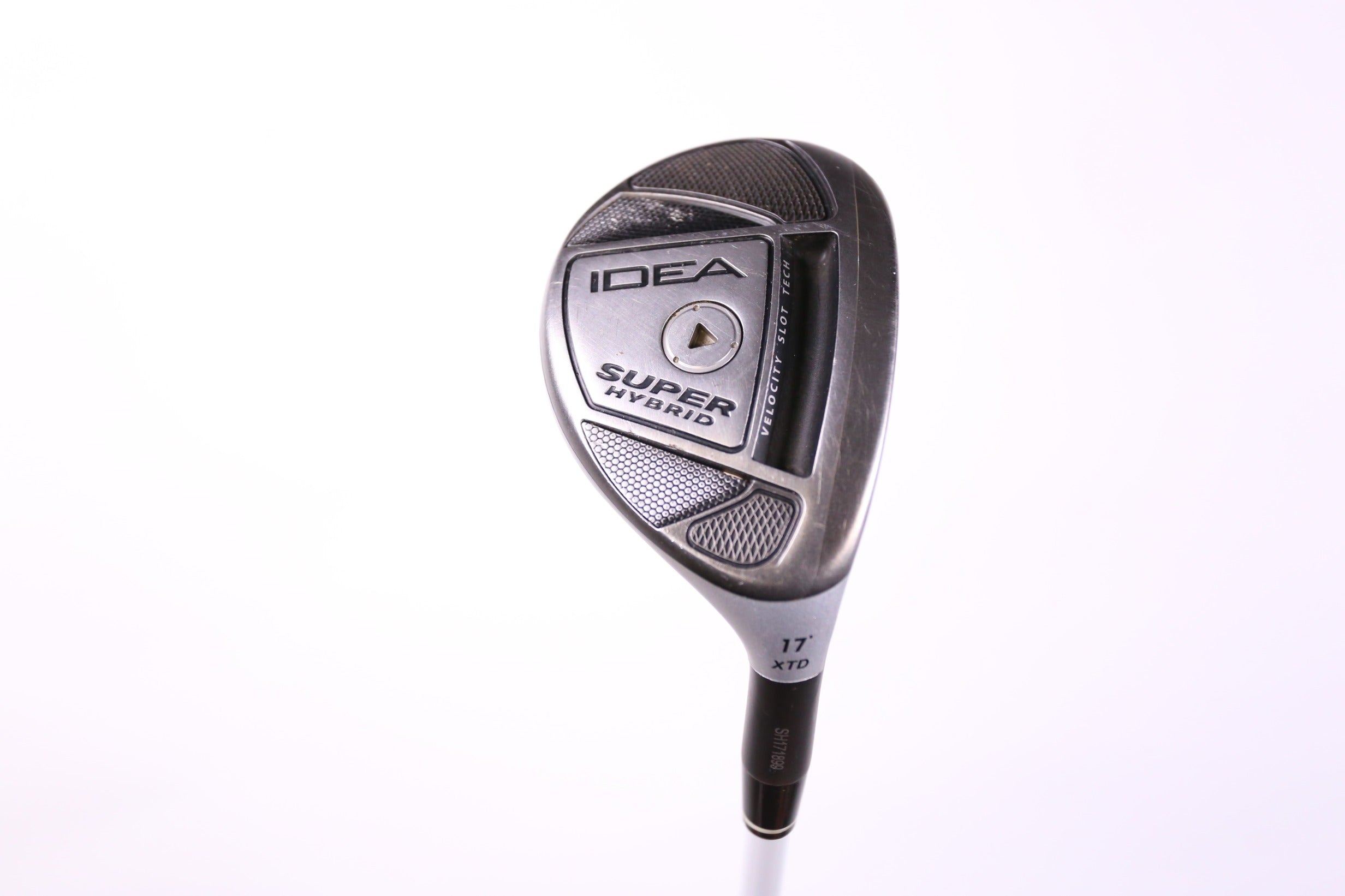 Adams Idea Super XTD 2H Hybrid Golf Club - 17° Stiff Flex Right Handed - Perfect for Mid-Handicap Players & Fairway Shots