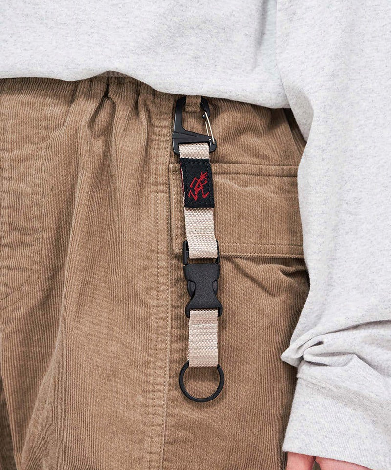 Durable Nylon Webbing Key Holder - Compact & Lightweight Key Organizer for Home, Office, Car, and Outdoor Use