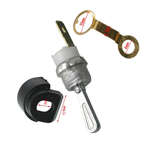 Chainsaw On/Off Spring Stop Switch Replacement Tool Parts Pack - Compatible with 4500, 5200, 5800 Models - Perfect for Chainsaw Repair & Maintenance