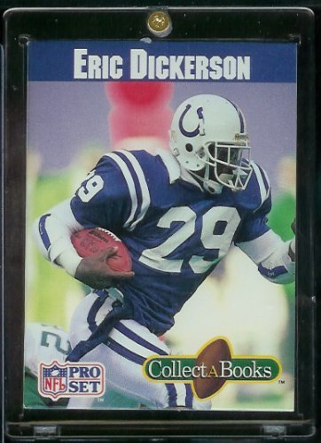 1990 ProSet Eric Dickerson Indianapolis Colts Football Trading Card - Rare NFL Collectible for Sports Memorabilia Fans | Perfect for Display, Investment & Card Collections