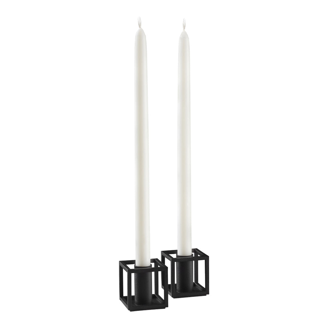 Kubus Micro Candle Holder - Minimalist Modern Tea Light Holder for Home Decor, Wedding Centerpieces & Romantic Ambiance