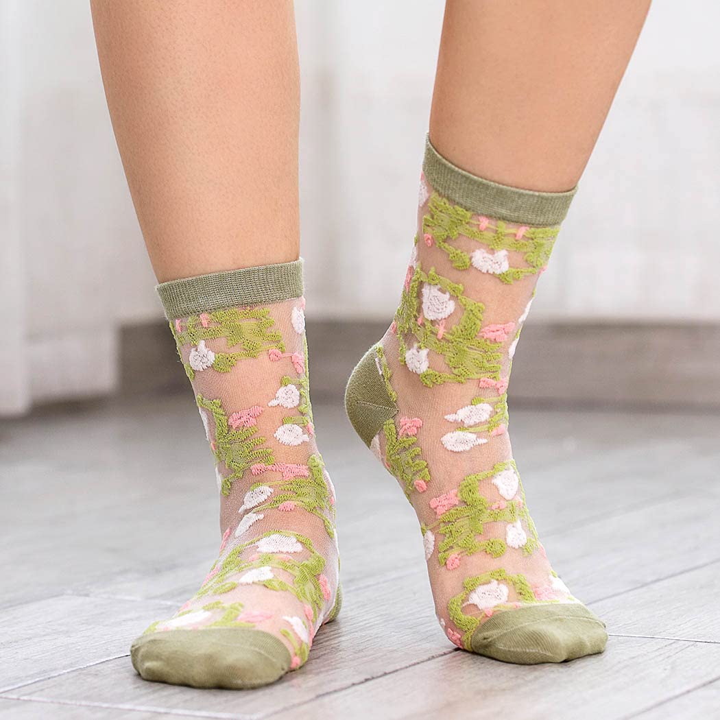 Women's Campsis Sheer Socks - Comfortable & Breathable for Daily Wear