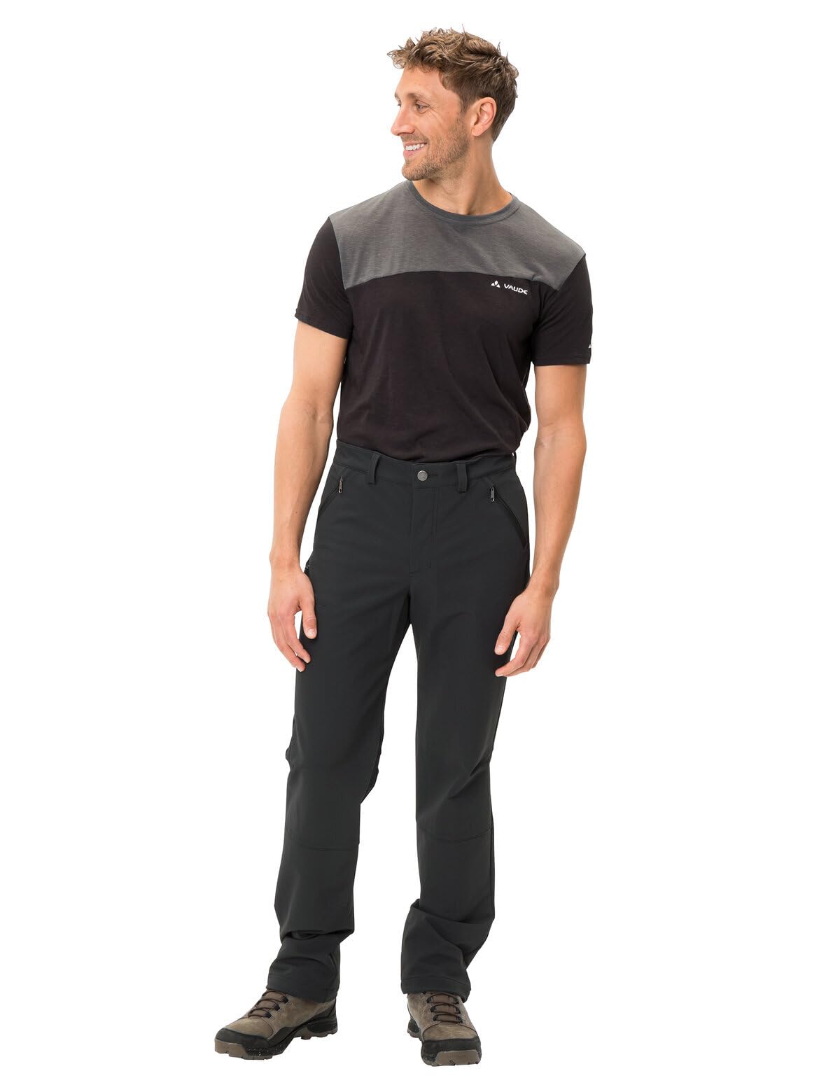 VAUDE Men's Strathcona Pants II - Lightweight Hiking Trousers for Outdoor Adventures | Durable & Water-Resistant Travel Pants for Men | Perfect for Camping, Trekking and Mountain Climbing
